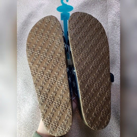 NWT Mad Love Keava Footbed Sandals Stars - Picture 4 of 4